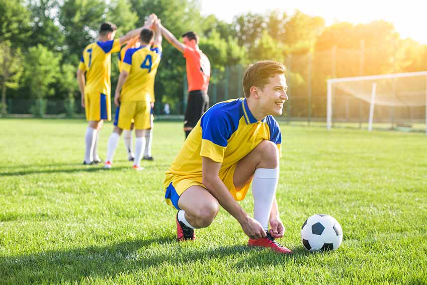 Del campo de fútbol a la vida real