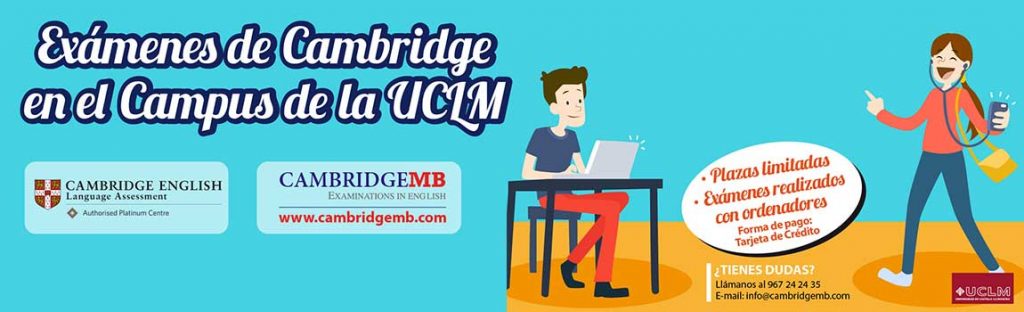 Exámenes de Cambridge en el Campus de la UCLM
