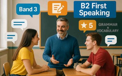 Cómo conseguir un Band 5 en el Speaking del B2 First – Guía práctica para estudiantes y docentes