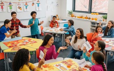 🍁 Autumn Adventures in English – Actividades dinámicas y comunicativas para septiembre (niveles B1–B2)