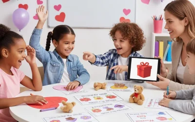 Happy Valentine’s Day – Ficha gratuita para nivel Starters (Cambridge Young Learners)