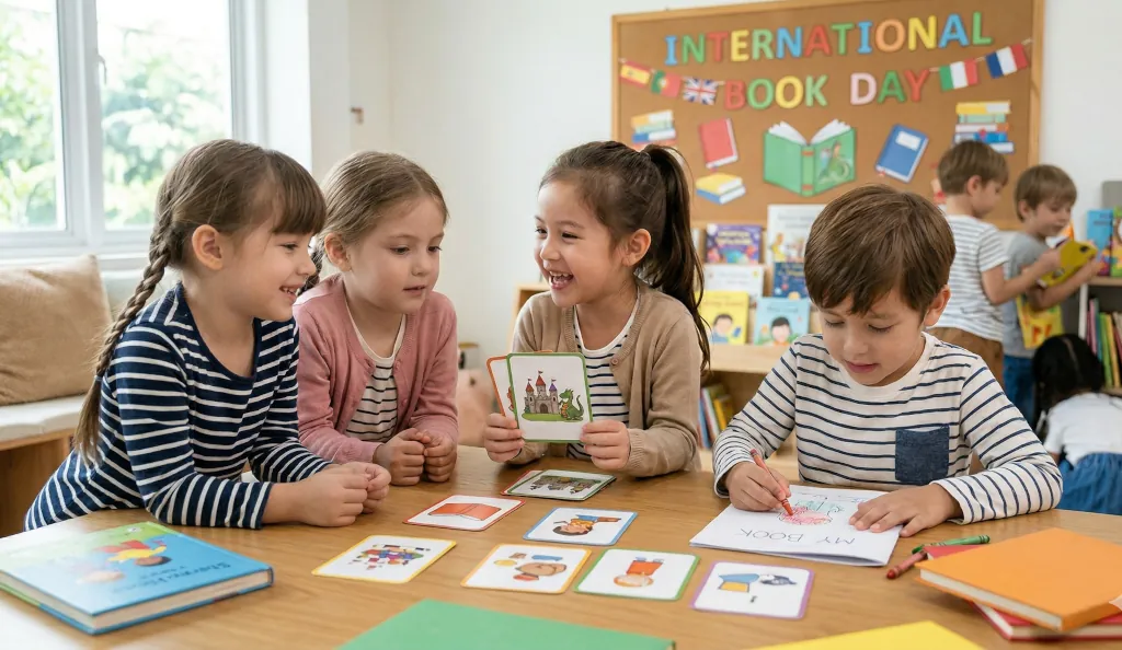 Material educativo descargable de International Book Day para clases de inglés Cambridge Starters Material educativo descargable de International Book Day para clases de inglés Cambridge Starters